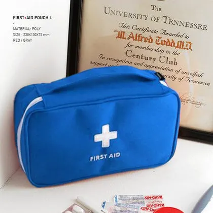 

Empty Large First Aid Kit Emergency Medical Box Portable Travel Outdoor Camping Survival Medical Bag Big Capacity Home/Car