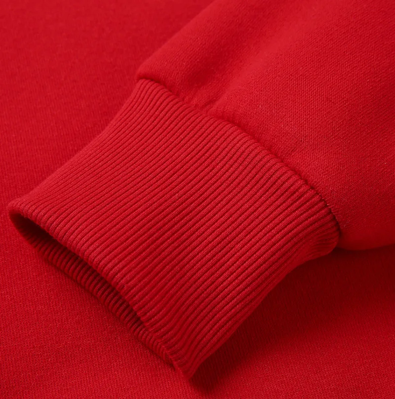 Однотонная толстовка мужская с круглым вырезом Осенняя Толстовка Повседневная