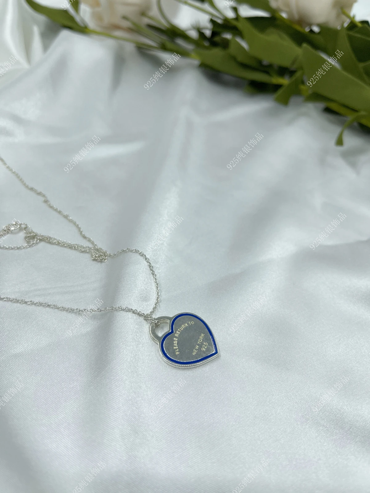 

925 sterling silver 2021 mini personality heart-shaped necklace