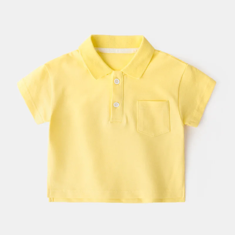 

Summer children's solid color T-shirt short-sleeved summer children's summer children's half-sleeved shirt TZ67