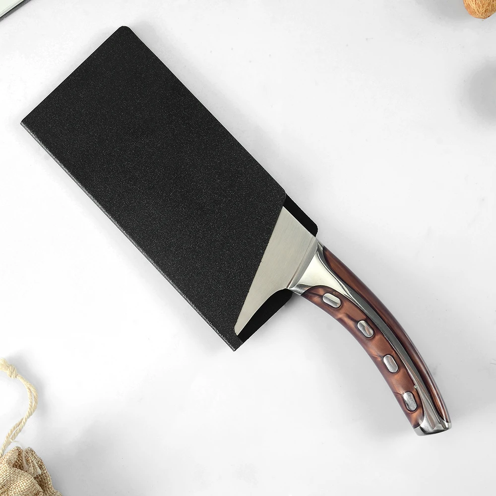 Нож XYj Edge Guard чехол для кухонных ножей черного лезвия ножа 7 5 дюймового из
