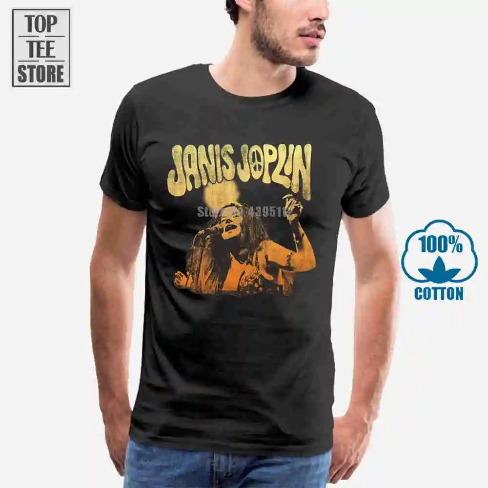 Janis Joplin Live футболка S M L Xl 2Xl брендовая новая официальная футболка|brand t shirt|t shirtt shirt