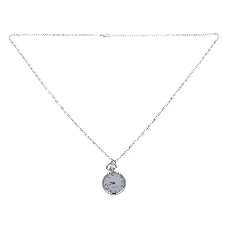 

Antique Dial Quartz Round Pocket Watch With Chain Mechanical Movement Pendant Necklace Watch Roma Number For Men Women Lady Girl