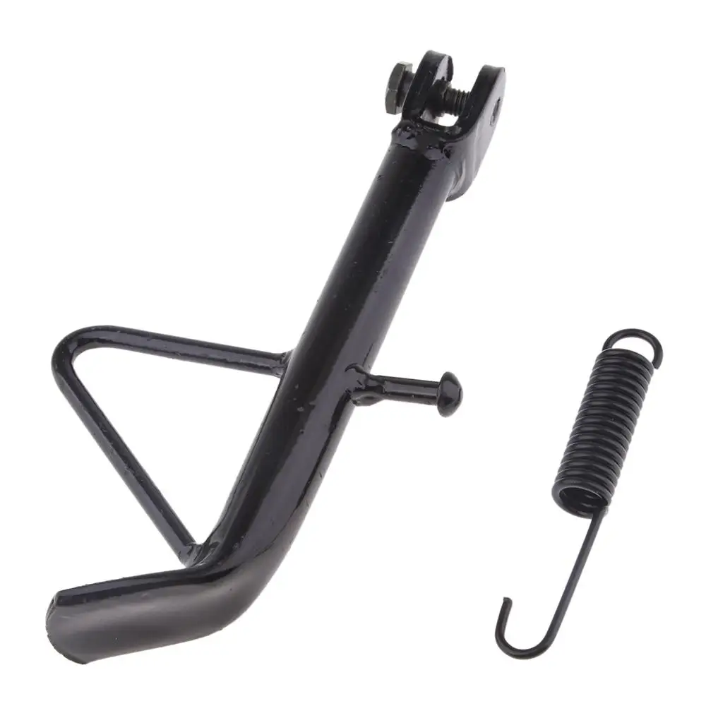 Black 16cm Универсальная Подножка для мотоцикла, боковая стойка для парковки, подставка для ног, для скутера, электровелосипеда, 21 см, черный цвет - Цвет: Black 16cm