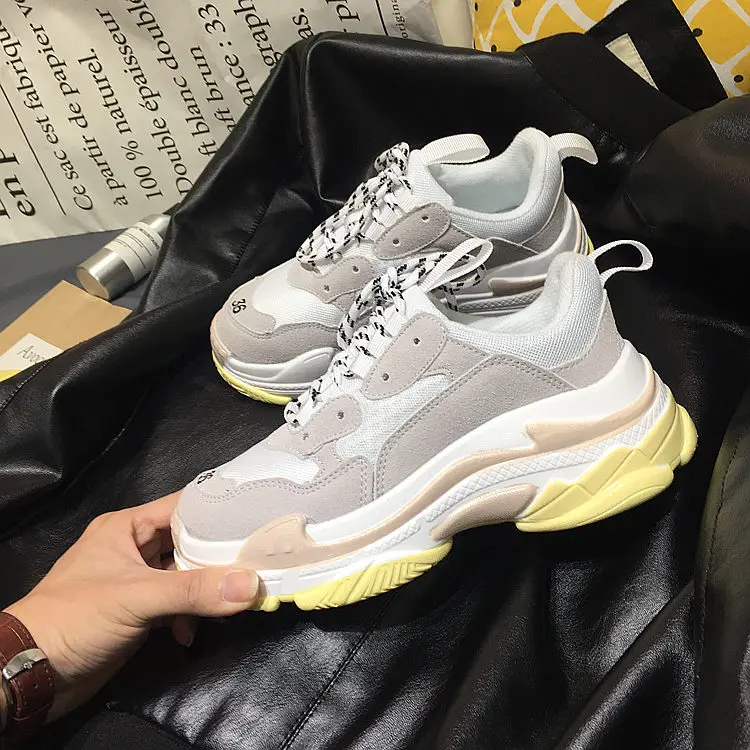 Men Sneakers Casual Dad Shoes Chunky Breathable Lightweight Comfortable Training Fashion Tenis | Обувь