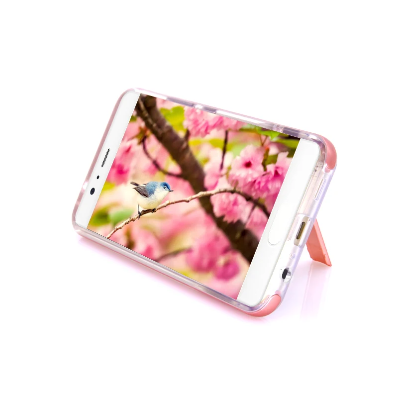 Бронированные чехлы для Huawei P10 P 10 Plus силиконовый чехол с 3D подставкой гибридная