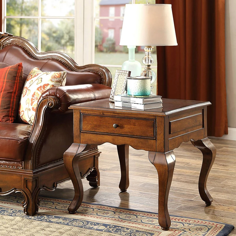 

Wooden end table sofa side table WA668
