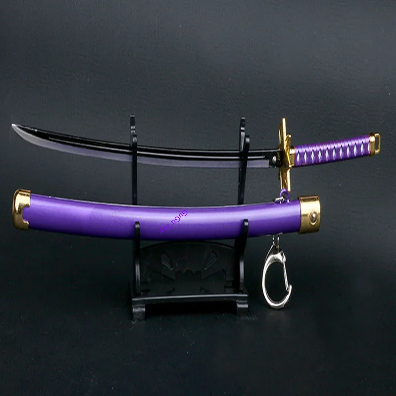 

Alloy-made Sword Weapon Weapon Model Length 23cm Decoration Ornament Can Be Out Of The Scabbard Keychain Children's Outdoor Toys