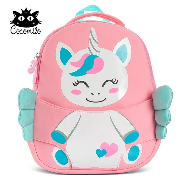 PCK1L-192 Cocomilo детский сад от 2 до 5 лет дети мультфильм животных Школьный рюкзак детский подарок девушки мода водонепроницаемый школьные ранцы для мальчиков - Цвет: PCK1L-192
