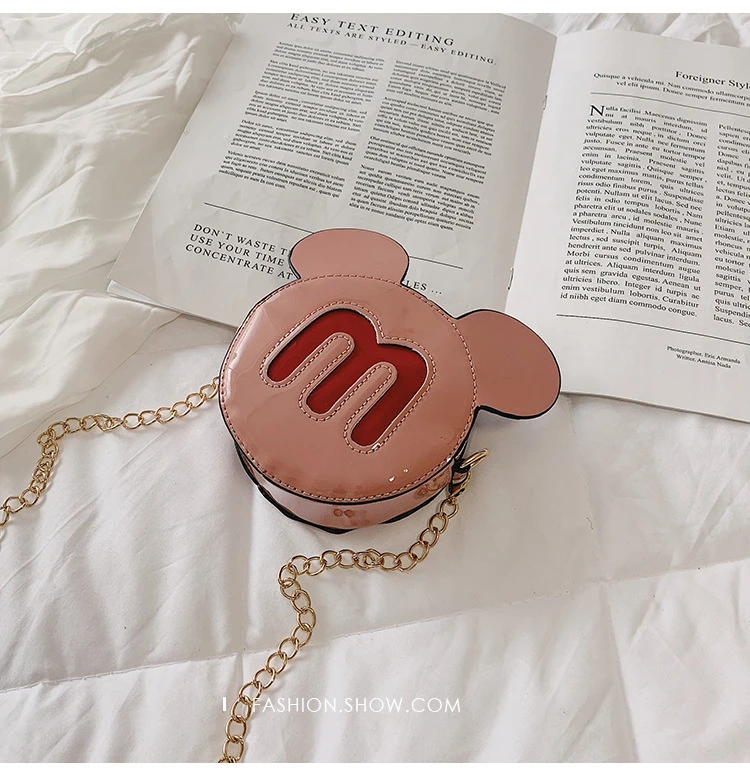 Новинка 2020 женские сумки на плечо милые водонепроницаемые через с минни и микки