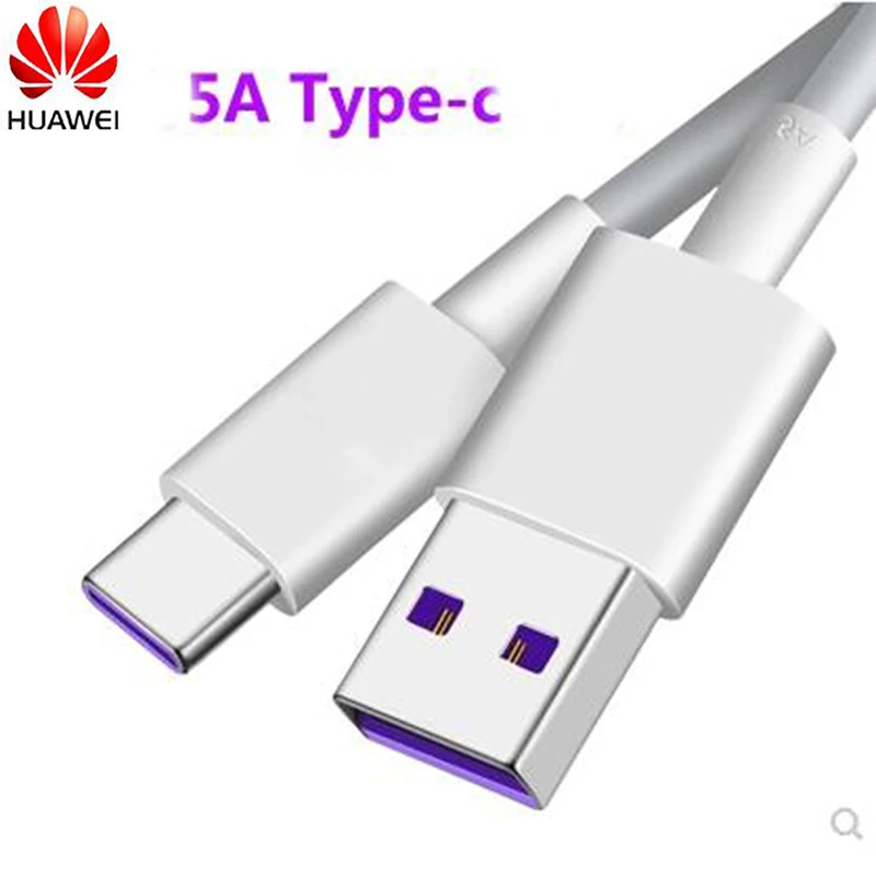 Кабель зарядный Huawei USB 5A Type C P30 P20 Pro lite Mate20 10 P10 Plus 3 1 Type-C | Мобильные телефоны и