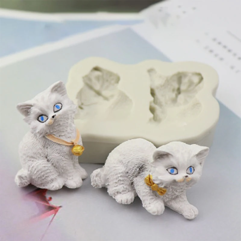 Силиконовые формы для изготовления мыла с милым животным узором DIY ручной работы