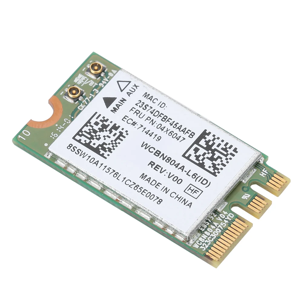 5G Двухдиапазонная беспроводная сетевая карта для Qualcomm Atheros QCNFA34AC 867M Bluetooth 4 0
