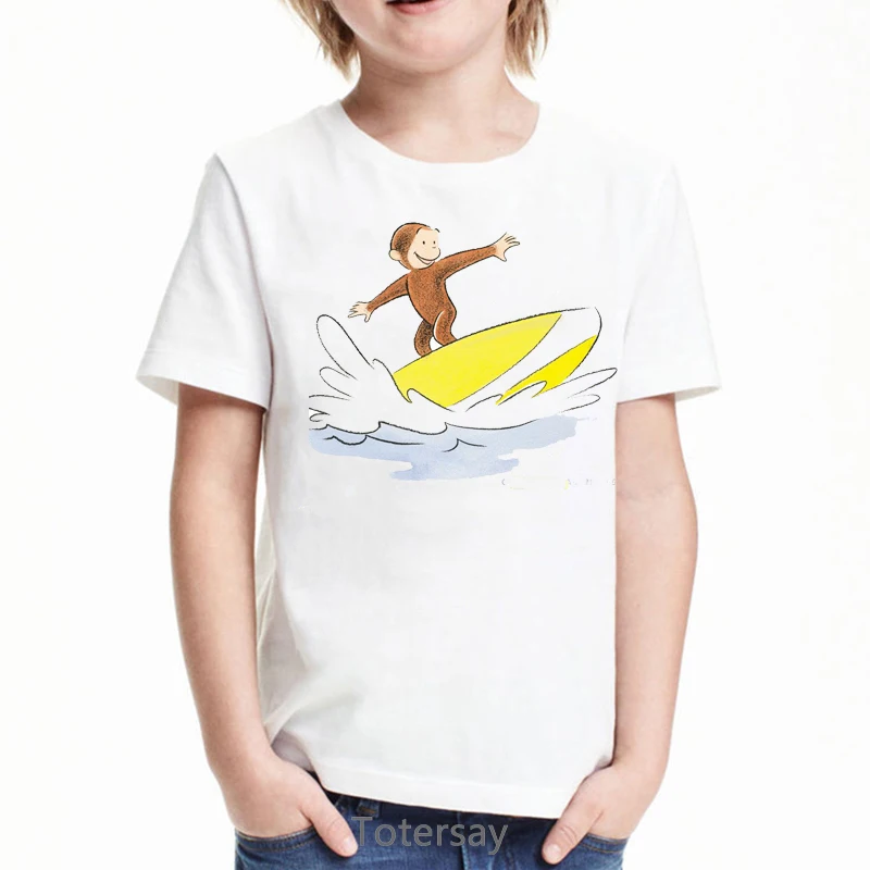 Лидер продаж 2020 забавная футболка для маленьких мальчиков Детская с