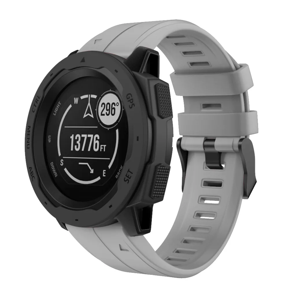 Фитнес-браслет, быстроразъемный, силиконовый, легко подходит для Garmin Instinct, Смарт-часы relogios# H10