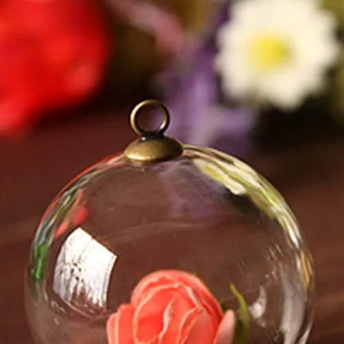 100 шт. античный бронзовый тон с латунным покрытием бусы колокольчик конец Шарм