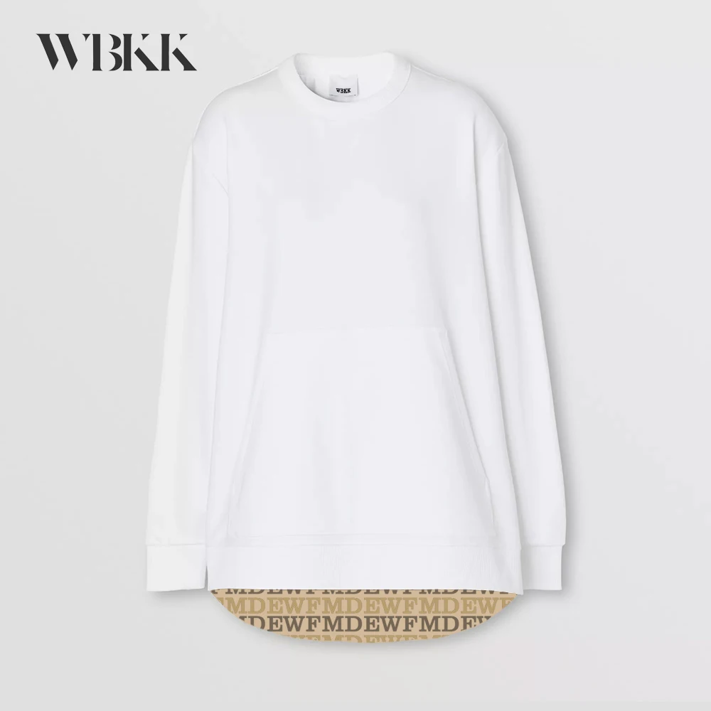 

WBKK 22ss новые хлопковые толстовки с капюшоном и свитшоты большого размера # wfmd2532
