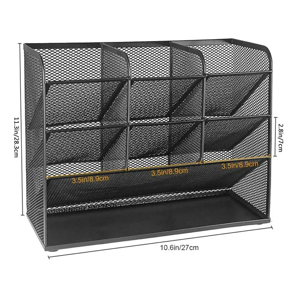 

Multifunctional Mesh Desktop Storage Bag, Large Capacity Storage Pen Holder,Home Office Storage Bag, Art Supplies