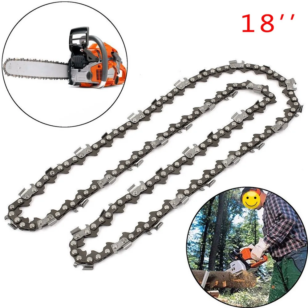 

1 Pcs Chainsaw Chain 18 Inch Bar 063 Gauge 325 Pitch 64DL Replacement Accessories For Stihl Husqvarna Garden Tools Chainsaw Part