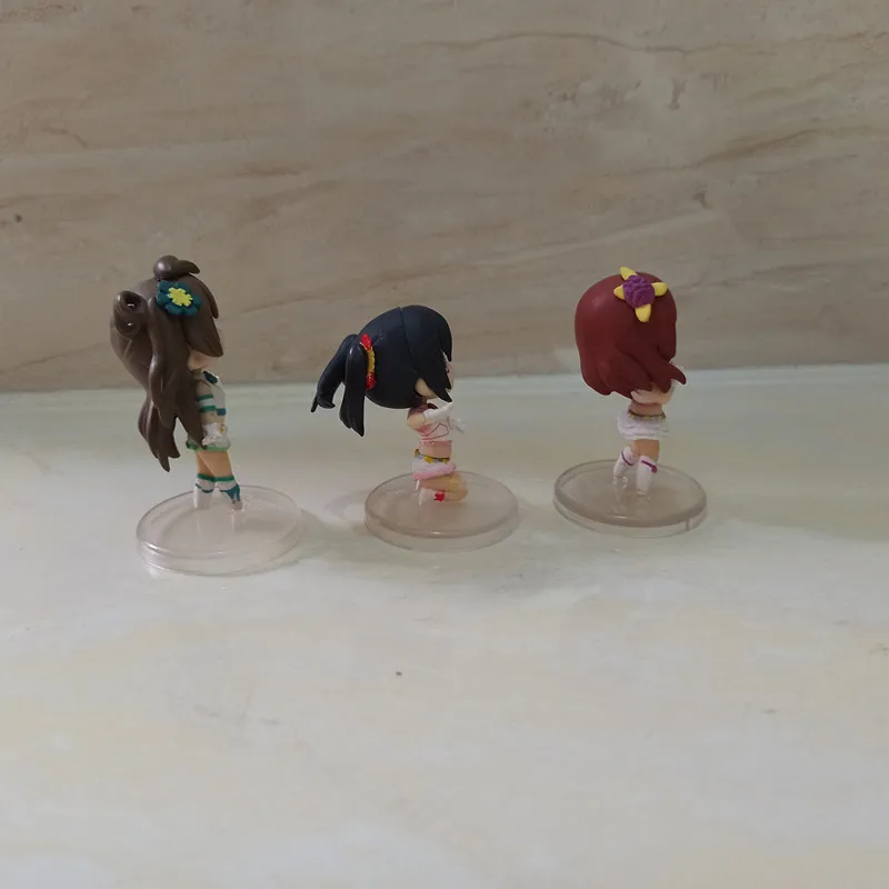 Аниме love live Minami koдори Nishikino Maki Yazawa Nico ПВХ экшн-фигурка Коллекционная модель кукла
