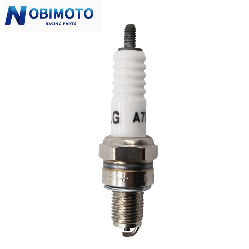 

High Quality 63.5mm Spark Plugs LG A7RTC Fit For GY6 50-200C/Make in China Engine 50-160cc/Modified 40-6 Engine GT405