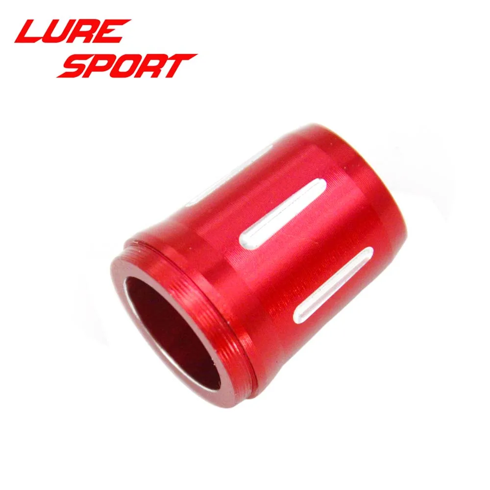 

LURESPORT 6pcs Aluminum 2cm Red Hosel with Step Rod Building Component Repair Wind Check rod DIY Accessory