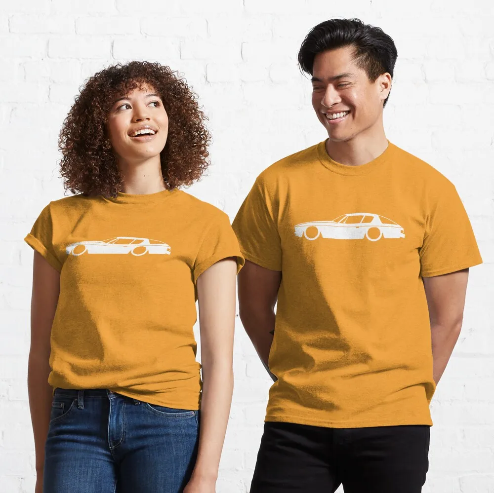 

Женская Классическая футболка с перехватом автомобиля