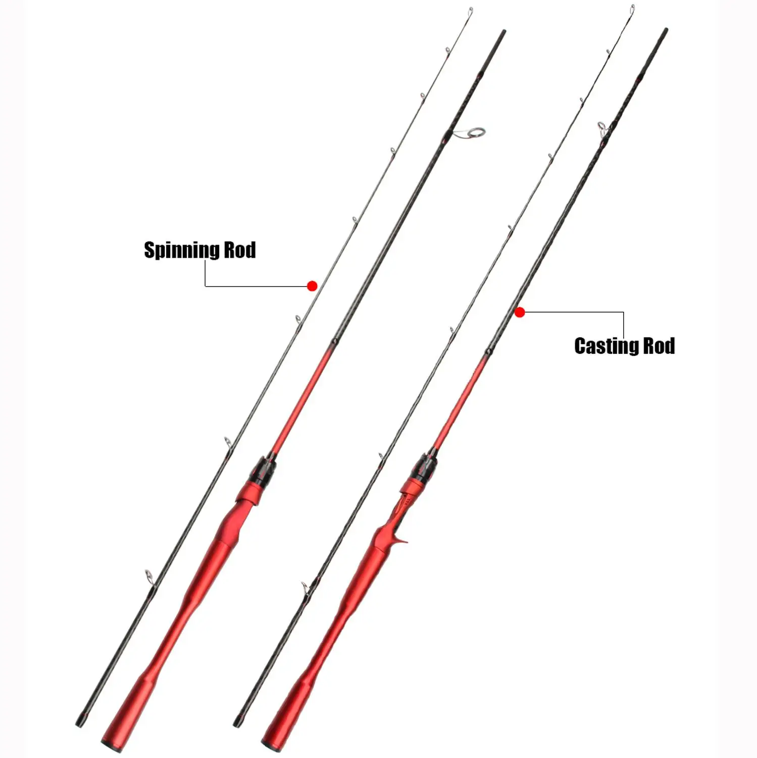 Рыболовная удочка из палисандра ультралегкий спиннинг 2 1 м класс спиннинга 7-18 г