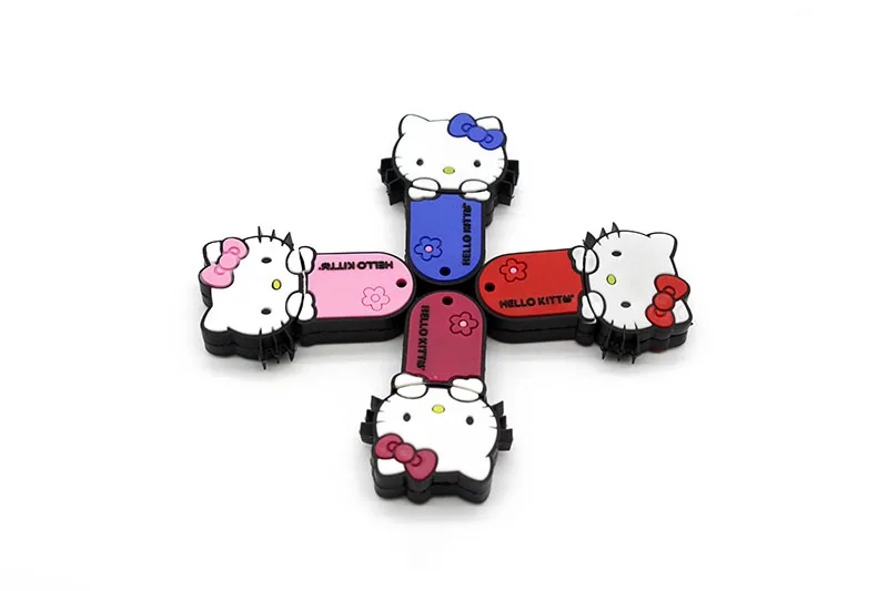 Usb-накопитель JASTER hello kitty с кошкой, 3 цвета, специальный подарок, Модный USB 2,0 с мультяшными животными, 32 ГБ, 16 ГБ, 64 ГБ, 8 ГБ, 4 Гб, usb-флешка