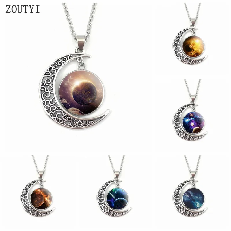 2019/Новое модное очаровательное звездное небо Луна круглое выпуклое хрустальное