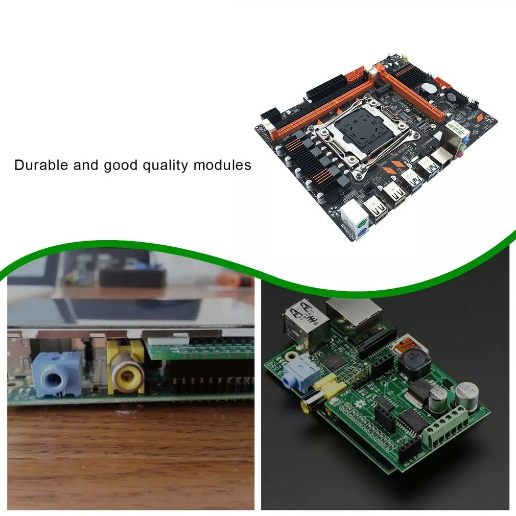 

X99 DDR3 Motherboard Slot LGA2011-3 USB3.0 NVME M.2 SSD Support DDR3 Memory And Xeon E5 V3 Processor D4 RAM
