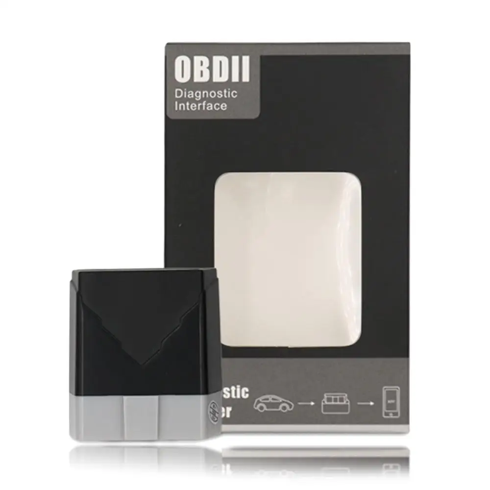 Мини ELM327 Bluetooth 4 0 OBD2 OBDII инструмент для диагностического сканирования автомобиля