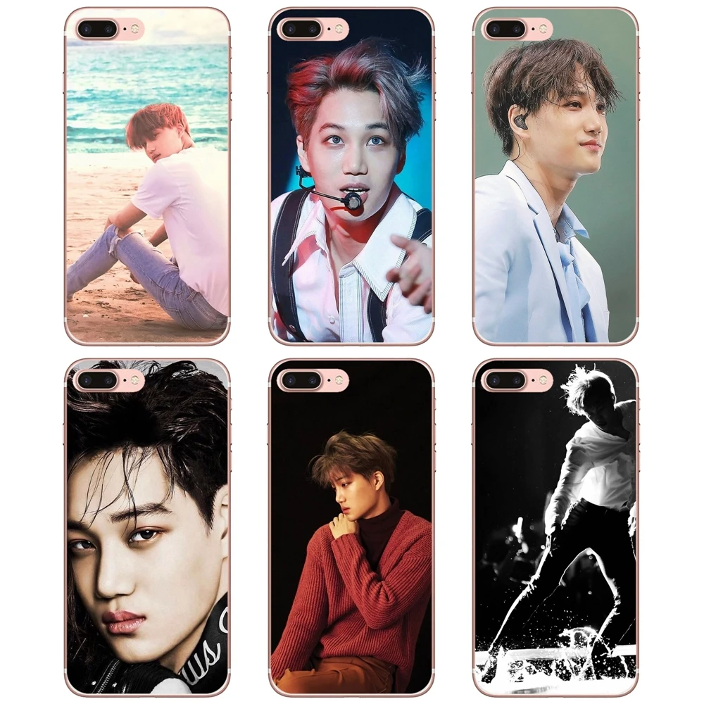 

For iPhone 10 11 12 13 Mini Pro 4S 5S SE 5C 6 6S 7 8 X XR XS Plus Max 2020 Kai Kim Jong In Exo Kpop Phone Case