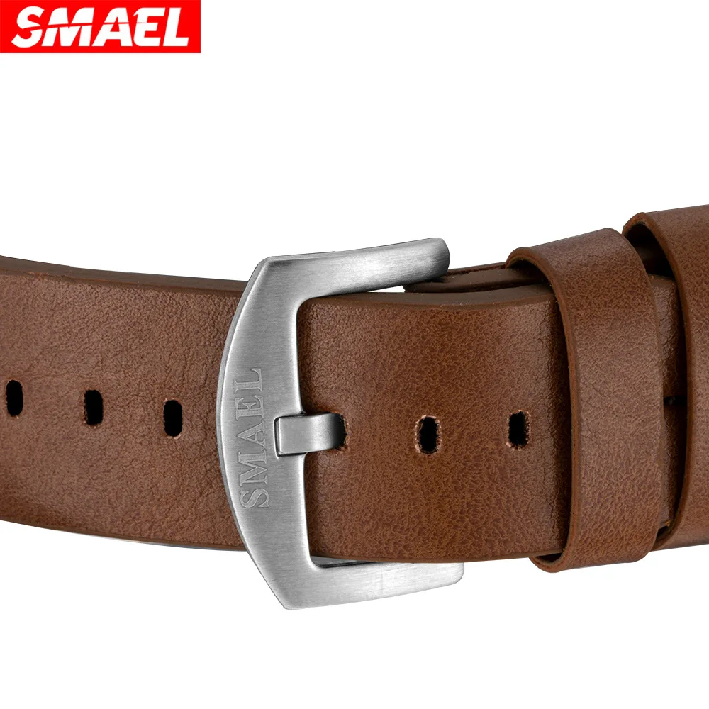 

Trendy Casual Business Men's Watch Quartz Watch Waterproof Leather Strap Fashion Watch luxury watch
