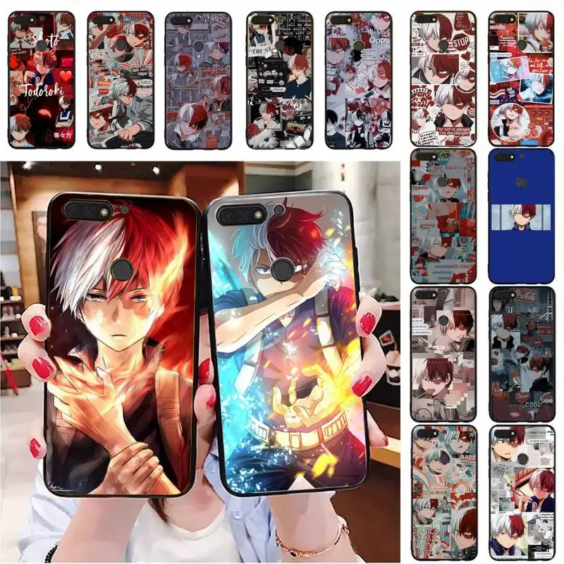 

Shoto Todoroki Phone Case For Huawei Honor 7A 8X 9 10 20lite 10i 20i 7C 8C 5A 8A Honor Play 9X pro Mate 20 lite