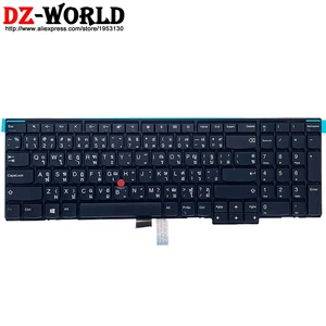 new original th thai keyboard for lenovo thinkpad l570 p50s t560 w540 t540p w541 t550 w550s l540 l560 laptop 01ax685 01ax644 free global shipping