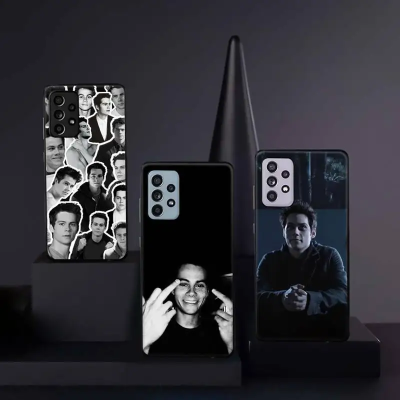 

Dylan O'Brien Teen wolf Phone Case For Samsung galaxy A S note 10 12 20 32 40 50 51 52 70 71 72 21 fe s ultra plus