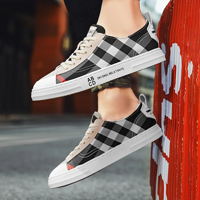 Кеды XIMISEN мужские с высоким берцем плоская Вулканизированная подошва