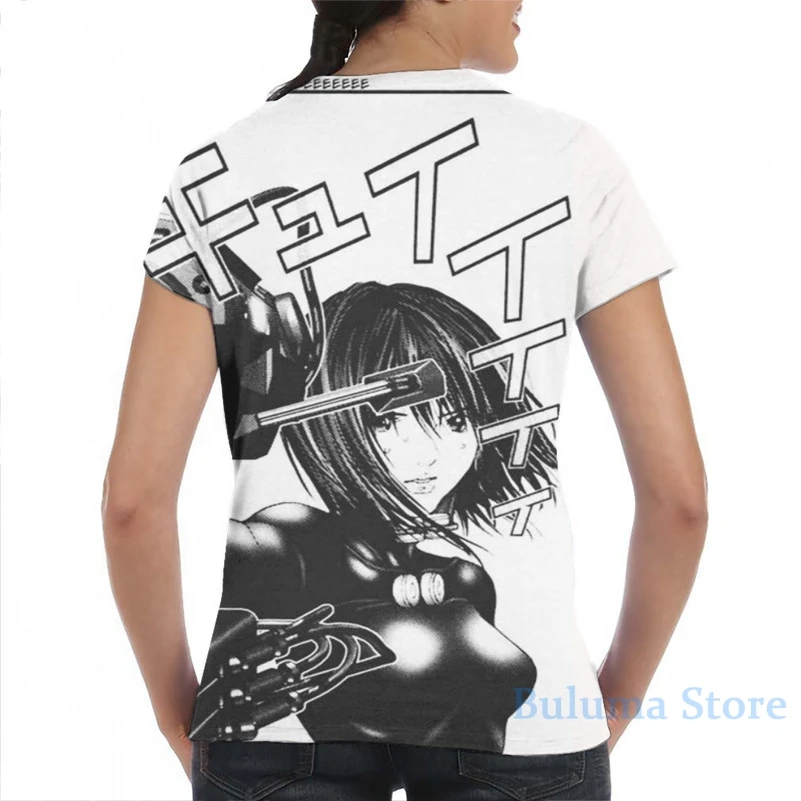 Мужская/женская футболка GANTZ GIRL 8 модная с принтом по всей длине топы для