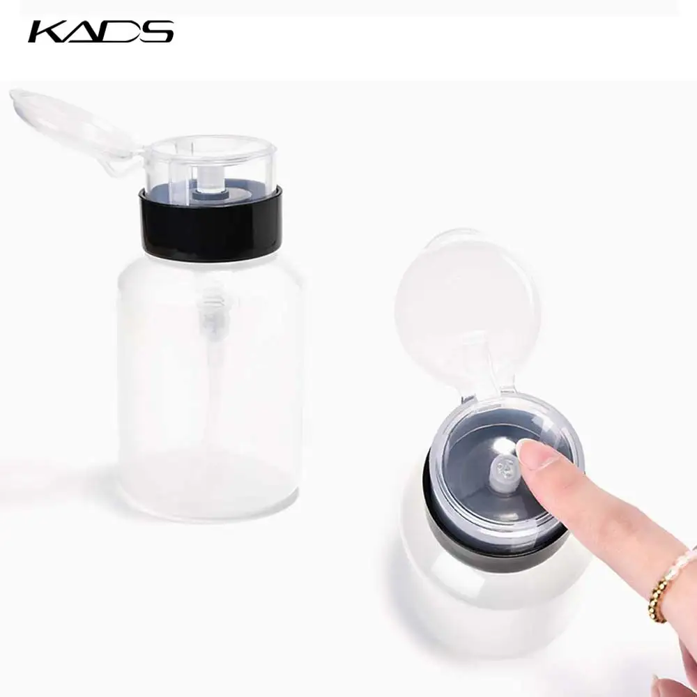 Флакон с насосом для жидкости снятия лака 220 мл|Жидкость лака| |