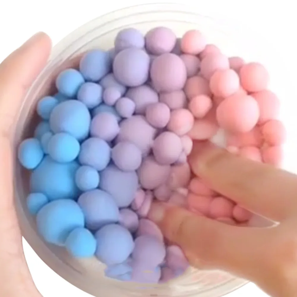 60 мл красивое смешивание цветов облако слайм мягкая шпатлевка Ароматизированная