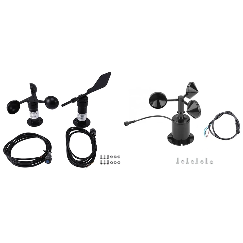 

Передатчик скорости ветра и громкости ветра, 1 комплект, 0-70 м/с, датчик скорости ветра, три чашки, датчик скорости ветра, 1 комплект