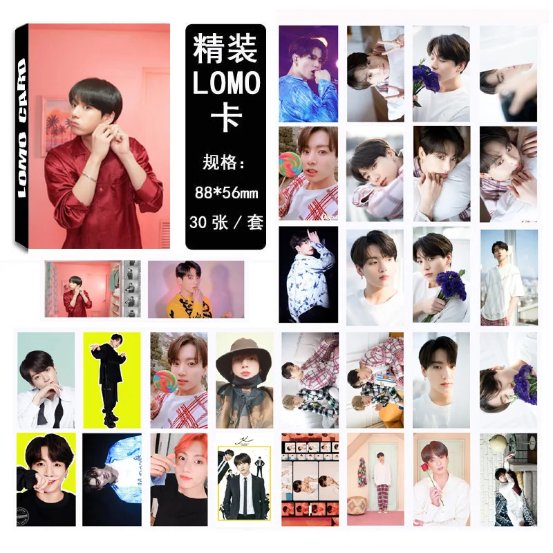 K pop Bangtan boys kawaii альбом карта персонажа ломо карты kpop фотокниги бродячие дети kpop - Цвет: JUNG KOOK