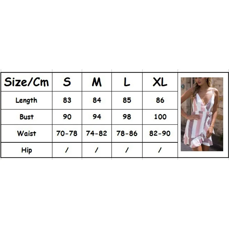 

Sexy V Neck Women's Dress Drawstring Stripe Backless Ruffle Dresses Party Evening Elegant Summer Girl Bodycon Casual Clothing