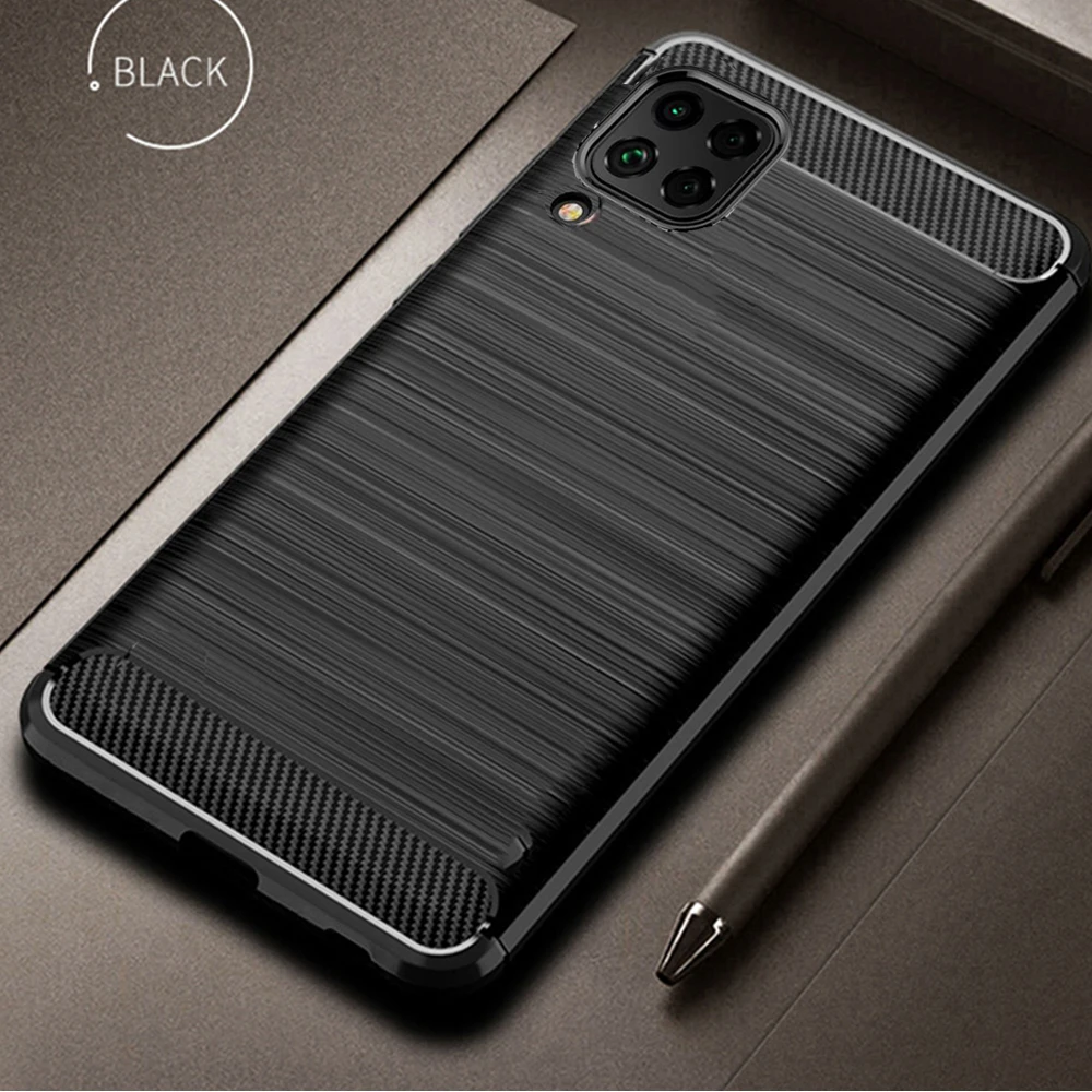 Чехол бампер для смартфона Huawei P40 Lite Nova 6 SE 7i противоударный цвета на