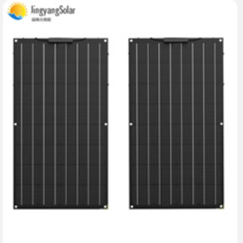 Jingyang-Panel Solar Flexible de película ETFE, 12V, 100W, 18v, 100w, 200w, para cargador de batería de 12V