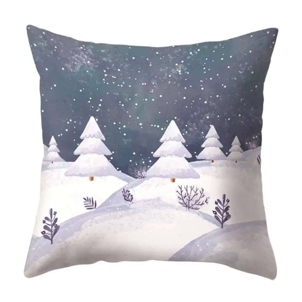 

Landscape Painting Pillowcases Throw Square Cushion For Sofa Car Home Decorative Pillow Cover Decor Pillow Cases Home Decor