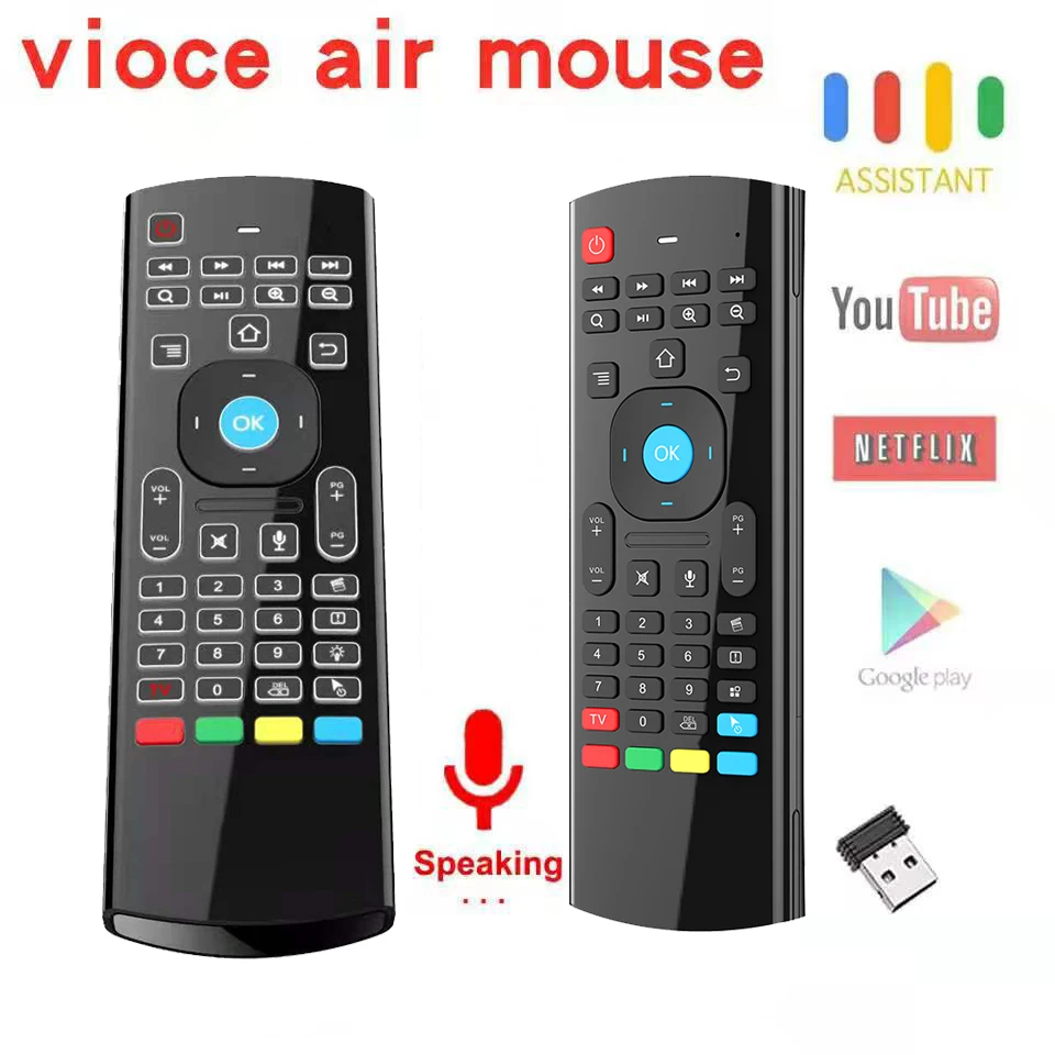 Пульт дистанционного управления MX3 Pro Air Mouse беспроводная мини-клавиатура