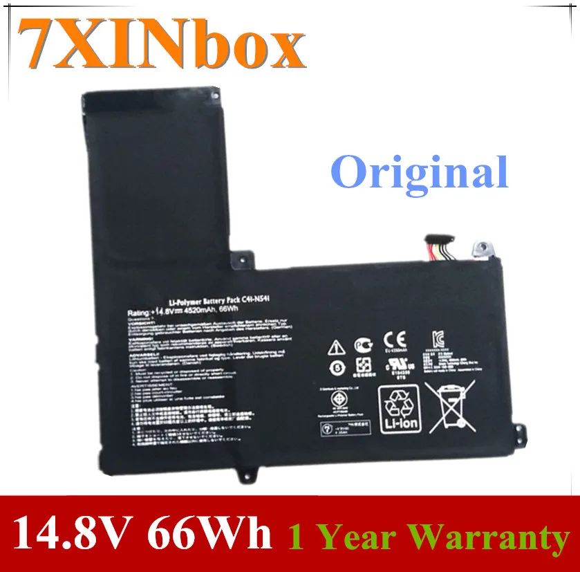7XINbox 14,8 V 66Wh 4520mAh Аккумулятор для ноутбука C41-N541 для Asus Q501L Q501LA Q501LA-BBI5T03 N54PNC3 0B200-00430100M Q501LA-BBI5T03