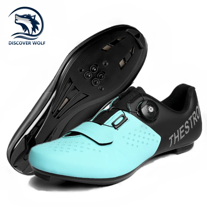 

New Arrival Cycling Shoes Men Breathable Sports MTB Self-Locking Road Bike Sneakers Mountain Racing Bicycle Flat Cleat SPD Shoes